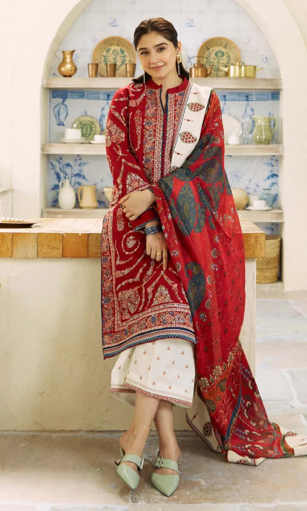 3PC-EMBROIDERED-LAWN HC110