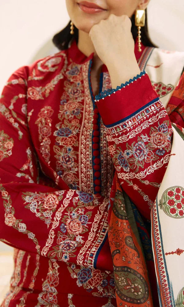 3PC-EMBROIDERED-LAWN HC110