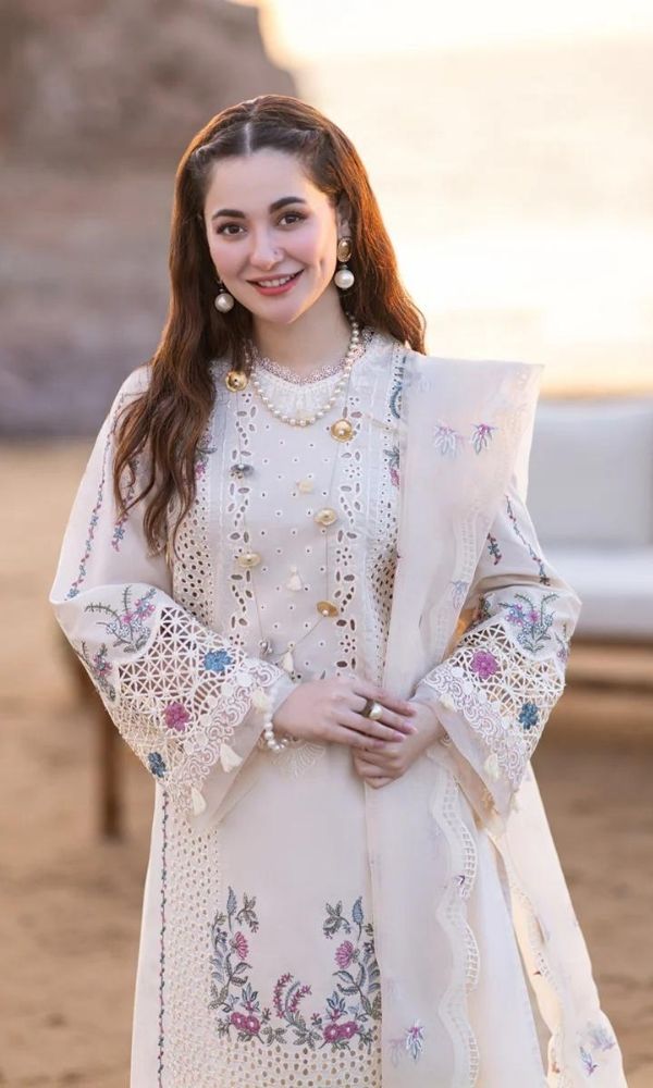 3 PC-EMBROIDERED-LAWN SD 210